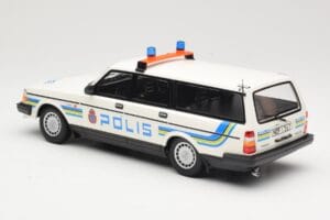 Volvo 240 GL Universāls Polis Sweden Minichamps 1:18 155171480 Metāls — attēls 5 no 6