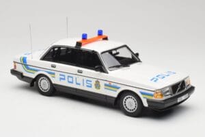 Volvo 240 GL Polis Sweden Minichamps 1:18 155171490 Metāls — attēls 4 no 6