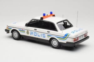 Volvo 240 GL Polis Sweden Minichamps 1:18 155171490 Metāls — attēls 5 no 6