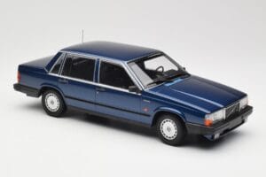 Volvo 740 GL Dark Blue Metallic Minichamps 1:18 155171701 Metāls — attēls 4 no 6