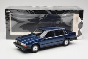Volvo 740 GL Dark Blue Metallic Minichamps 1:18 155171701 Metāls — attēls 6 no 6