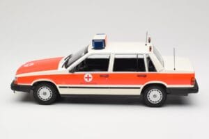 Volvo 740 GL DRK Aschaffenburg Minichamps 1:18 155171790 Metāls — attēls 3 no 6