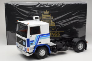 Volvo F12 Zils Balts Road Kings 1:18 RK180033 Metāls — attēls 8 no 8