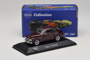 Volvo PV544 Tumši Sarkans Atlas 1:43 8506014 Metāls — attēls 4 no 4