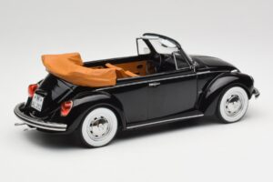 Volkswagen Beetle 1303 Kabriolets Melns Norev 1:18 188533 Metāls — attēls 2 no 6