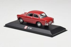 Volkswagen 1500 Ruby Sarkans Minichamps 1:43 VW001 Metāls — attēls 3 no 4