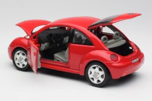 Volkswagen New Beetle Sarkans Bburago 1:18 8185108 Metāls — attēls 5 no 8
