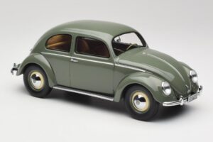 Volkswagen Beetle Beryl Zaļš Minichamps 1:18 107054000 Sveķi — attēls 4 no 6