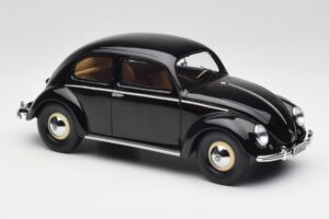 Volkswagen Beetle Type 1 Melns Minichamps 1:18 107054001 Metāls — attēls 4 no 6