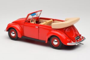 Volkswagen Kabriolets Ruby Sarkans Maisto 1:18 32826 Metāls — attēls 7 no 8