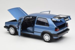 Volkswagen Golf Mk2 10 Million Star Zils Metaliks Norev 1:18 188562 Metāls — attēls 5 no 8
