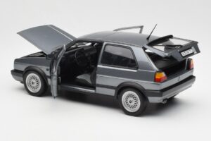Volkswagen Golf Mk2 GTI Pelēks Metālisks Norev 1:18 188442 Metāls — attēls 5 no 8
