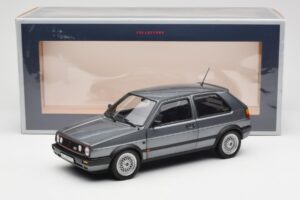 Volkswagen Golf Mk2 GTI Pelēks Metālisks Norev 1:18 188442 Metāls — attēls 8 no 8