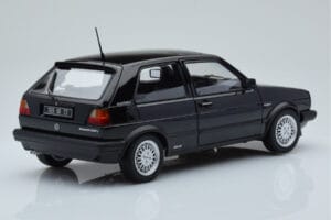 Volkswagen Golf GTI Mk2 Match Melns Norev 1:18 188559 Metāls — attēls 3 no 8