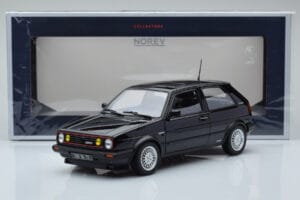Volkswagen Golf GTI Mk2 Match Melns Norev 1:18 188559 Metāls — attēls 8 no 8