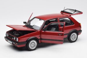 Volkswagen Golf Mk2 GTI Sarkans Metālisks Norev 1:18 188555 Metāls — attēls 2 no 8