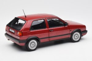 Volkswagen Golf Mk2 GTI Sarkans Metālisks Norev 1:18 188555 Metāls — attēls 3 no 8