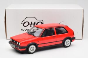 Volkswagen Golf GTI Mk2 Sarkans Otto 1:18 OT027 Sveķi — attēls 6 no 6