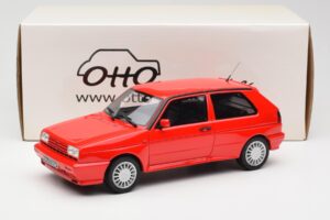 Volkswagen Golf Rallye G60 Mk2 Sarkans Otto 1:18 OT541 Sveķi — attēls 6 no 6