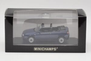 Volkswagen Golf Mk3 Kabriolets Maritime Zils Minichamps 1:43 400055530 Metāls — attēls 4 no 4