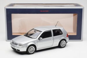 Volkswagen Golf Mk5 GTI Sudrabs Norev 1:18 188570 Metāls — attēls 8 no 8