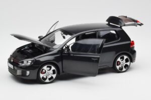 Volkswagen Golf Mk6 GTI Pelēks Metālisks Norev 1:18 188503 Metāls — attēls 2 no 7