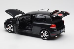 Volkswagen Golf Mk6 GTI Pelēks Metālisks Norev 1:18 188503 Metāls — attēls 5 no 7