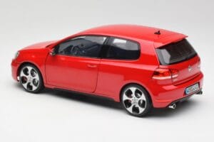 Volkswagen Golf Mk6 GTI Tornado Sarkans Norev 1:18 5K3099302Y3D Metāls — attēls 7 no 8