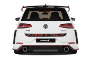 Volkswagen Golf Mk6 TCR Street Widebody Balts Otto 1:18 OT1050 Sveķi — attēls 5 no 5