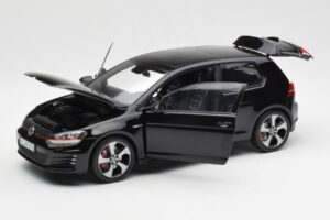 Volkswagen Golf Mk7 GTI Melns Norev 1:18 188550 Metāls — attēls 2 no 8