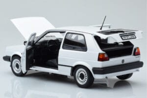 Volkswagen Golf CL Mk2 Balts Ierobežots Izdevums Norev 1:18 188561 Metāls — attēls 5 no 8