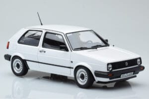 Volkswagen Golf CL Mk2 Balts Ierobežots Izdevums Norev 1:18 188561 Metāls — attēls 6 no 8