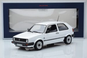 Volkswagen Golf CL Mk2 Balts Ierobežots Izdevums Norev 1:18 188561 Metāls — attēls 8 no 8