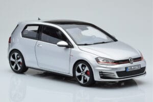 Volkswagen Golf GTI Mk7 Reflex Sudrabs Norev 1:18 188551 Metāls — attēls 6 no 8
