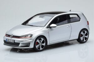 Volkswagen Golf GTI Mk7 Reflex Sudrabs Norev 1:18 188551 Metāls
