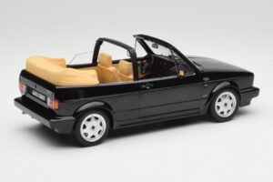 Volkswagen Golf Mk1 Kabriolets Melns Norev 1:18 188568 Metāls — attēls 2 no 6