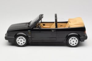 Volkswagen Golf Mk1 Kabriolets Melns Norev 1:18 188568 Metāls — attēls 3 no 6