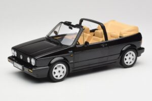 Volkswagen Golf Mk1 Kabriolets Melns Norev 1:18 188568 Metāls