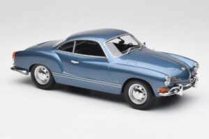 Volkswagen Karmann Ghia Coupe Neptune Zils Minichamps 1:18 155054022 Metāls — attēls 4 no 6