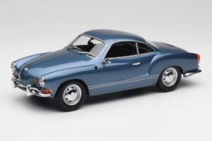 Volkswagen Karmann Ghia Coupe Neptune Zils Minichamps 1:18 155054022 Metāls