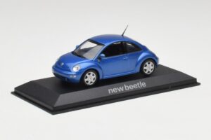 Volkswagen New Beetle Satellite Zils Minichamps 1:43 430058004 Metāls — attēls 2 no 4