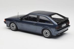 Volkswagen Scirocco Mk2 Scala Helios Zils Metaliks Norev 1:18 188632 Metāls — attēls 5 no 6