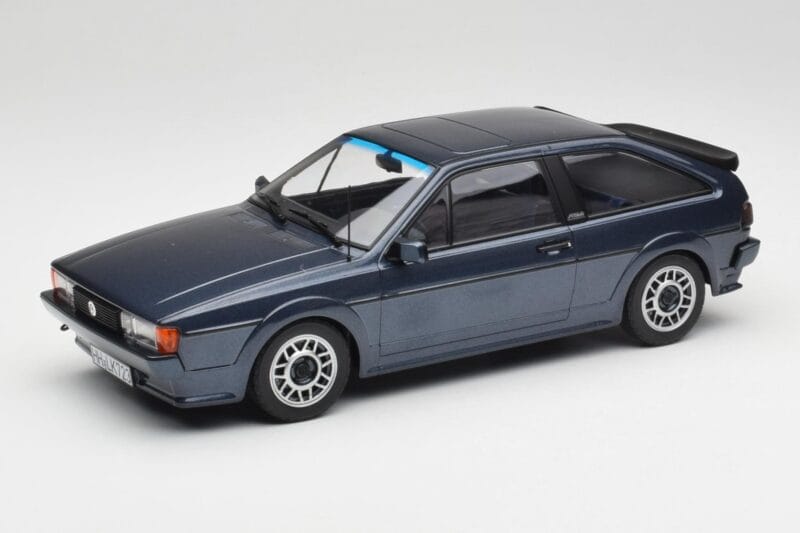 Volkswagen Scirocco Mk2 Scala Helios Zils Metaliks Norev 1:18 188632 Metāls