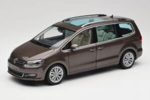 Volkswagen Sharan 7N Ozola Brūns Metaliks Minichamps 1:18 110051001 Metāls