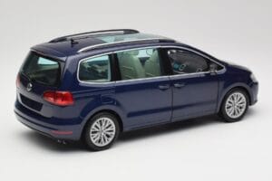 Volkswagen Sharan 7N Shadow Zils Metaliks Minichamps 1:18 110051100 Metāls — attēls 3 no 8