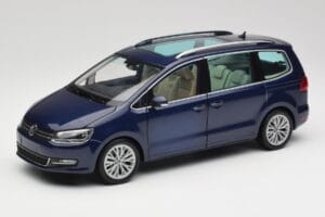 Volkswagen Sharan 7N Shadow Zils Metaliks Minichamps 1:18 110051100 Metāls