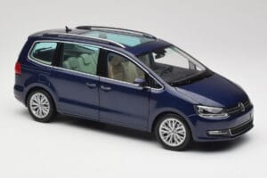 Volkswagen Sharan 7N Shadow Zils Metaliks Minichamps 1:18 110051100 Metāls — attēls 6 no 8