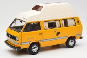 Volkswagen T3 Joker Kempinga Autobuss Schuco 1:18 450038500 Metāls