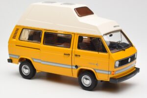 Volkswagen T3 Joker Kempinga Autobuss Schuco 1:18 450038500 Metāls — attēls 6 no 8