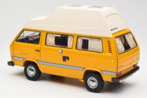 Volkswagen T3 Joker Kempinga Autobuss Schuco 1:18 450038500 Metāls — attēls 7 no 8